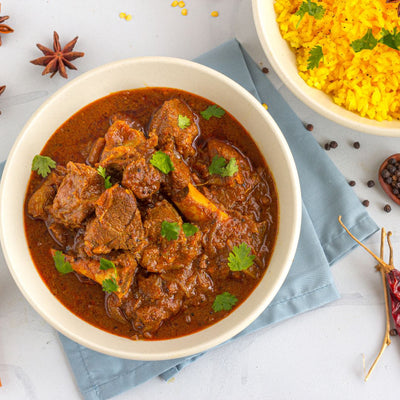 Aloo Gosht - Lamb and Potato Bhuna Curry