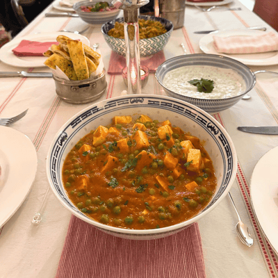 Mutter Paneer Recipe