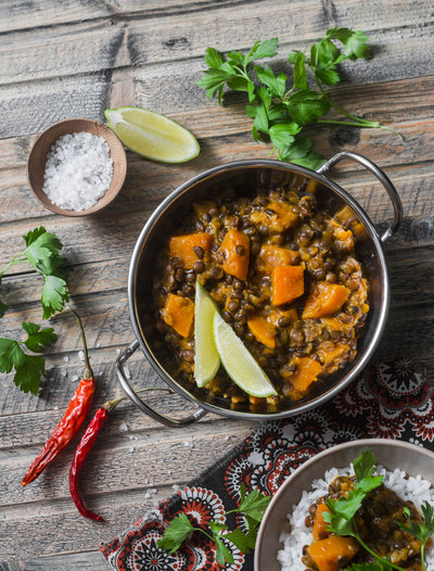 Vegetable and Lentil Curry