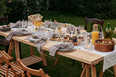 Al fresco dining and easy dinner ideas for the BBQ