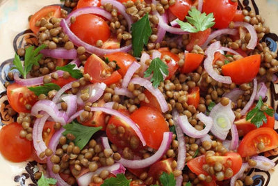 Tomato and Lentil Salad