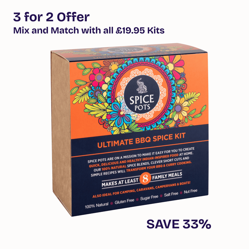 The Ultimate BBQ Seasoning Set - 4 Spices and 8 Easy BBQ Recipes