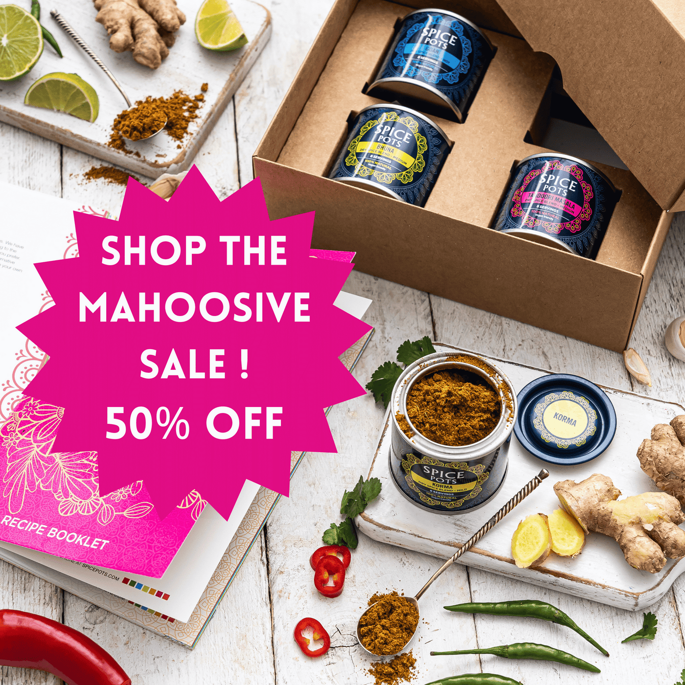 Indian Curry Kits Spices Spice Gifts Easy Curry Recipes