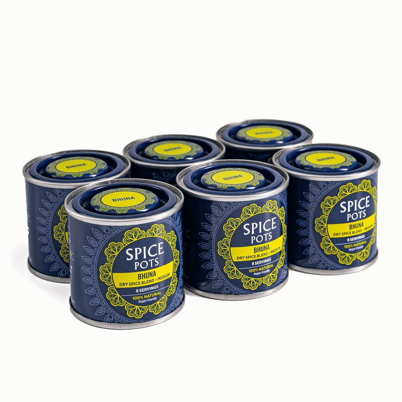 Cases of 6 Spice Pots