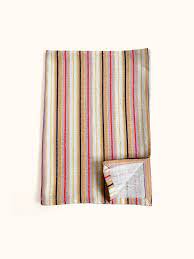 Jaipur Stripe Tea Towel -Tutti Frutti