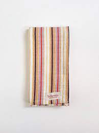 Jaipur Stripe Tea Towel -Tutti Frutti