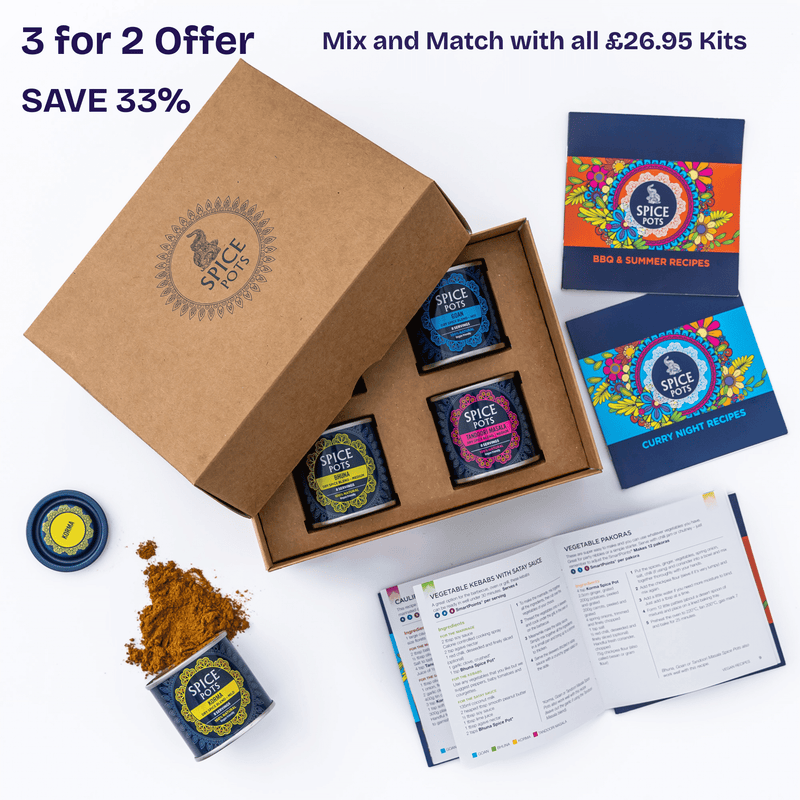 Curry Spice Kit with 3 x Recipe Booklets with Weight Watching Smart Points