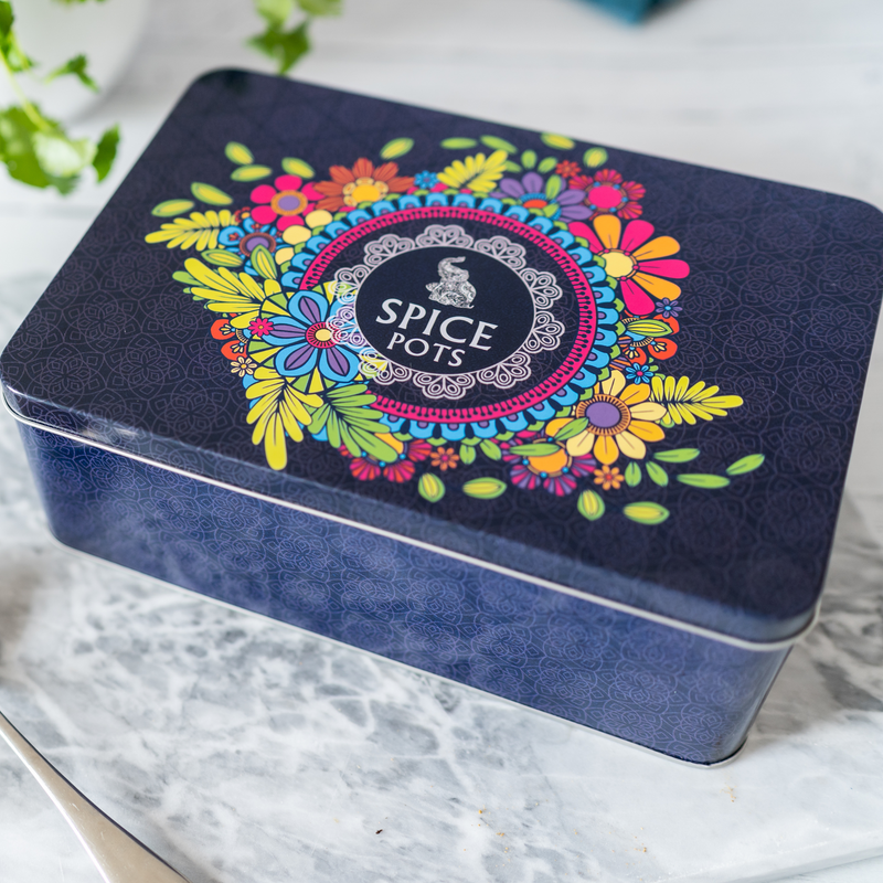 Spice Pots Storage Tin