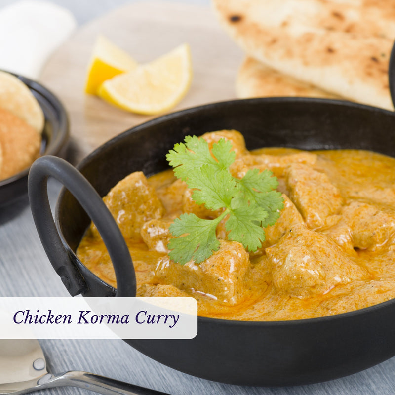 Easy Chicken Korma Curry  with Spice Pots