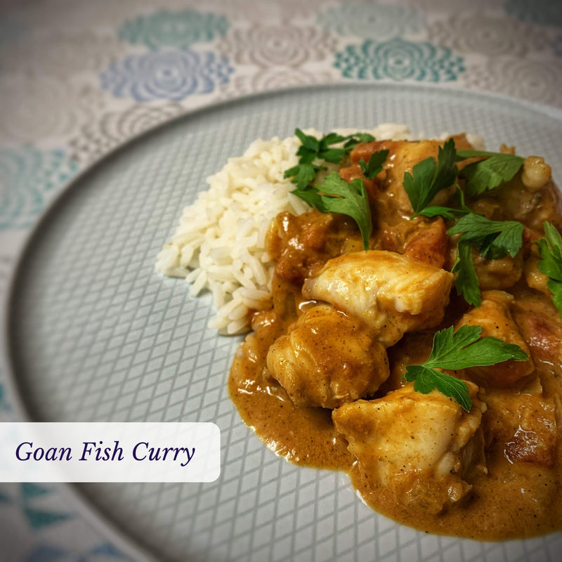 Easy Goan Fish Curry with Spice Pots